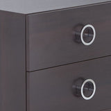 Elms Espresso Finish Accent Table B2726P254142