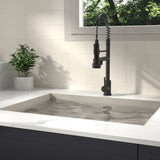 Bothwa Home CUPC Certified 19" Single Handle Kitchen Faucet B2724P262363