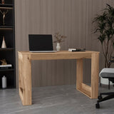 Lacey Rectangle Computer Desk Smokey Oak B06280017