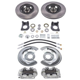 Power Disc Brake Conversion Kit Front for Ford Mustang 1964 1965 1966 1967 V-8 Drum Brake Spindles 50530408
