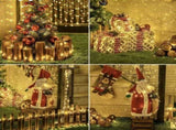 8-piece set of white solar fairy light string, 330 LED outdoor solar Christmas lights, 8 modes of 38108908
