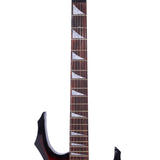 Novice Flame Shaped Electric Guitar HSH Pickup Bag Strap Paddle Rocker Cable Wrench Tool Sunset 57043845