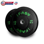 ZUN Weight Plates, Rubber Bumper Plates, 2 Inch Steel Insert 25lb Bundle Options Available for Home Gym 81271637