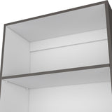 Sutton 4 Shelves Bookcase with Modern Storage Shelves B128P176169