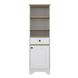St. Clair Linen Cabinet, Two Interior Shelves, Two Open Shelves B070P188852