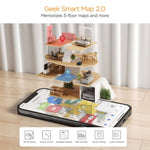 ZUN Geek Smart L7 Robot Vacuum Cleaner and Mop, LDS Navigation, Wi-Fi Connected APP, 51693765