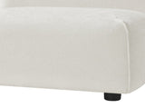 Modern Curved Upholstered Accent Chair Curved Plush Design for Living Room & Bedroom N767P399471B