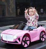 ZUN ride on car, kids electric car, riding toys for kids with remote control /PU seat/ swing/Amazing W1760P169977