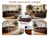 2-in-1 Foldable Sofa Bed,70 Inch Folding Boneless Couch Convertible Compressed Sleeper Sofabed, 4 W2231P466739