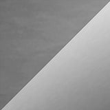 PrimeNest Noblesse Collection Upholstered Silver Legged Dining Chair, Set of 2, Grey B030P286149