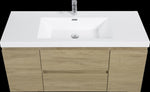 ZUN 48" Floating Bathroom Vanity with Sink, Modern Wall-Mounted Bathroom Storage Vanity Cabinet with W1573P152702