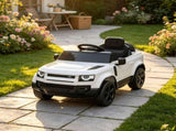 White 12V Electric Kids Ride on Car Remote, Suspension, 3 Speed Modes, Lights, Music, Horn 33171065