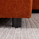 Modern Upholstered Chair Leisure Sofa Lounge Chair Removable Pillow - Armless Accent Chair for W1765P190104