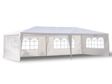 10'X20' Outdoor Party Tent with 4 Removable Sidewalls, Waterproof Canopy Patio Wedding Gazebo, White 69471585