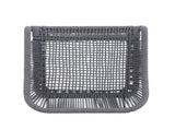 La Push Outdoor Patio Dark Gray Rope Barstool N775P176900D