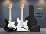 GST Stylish H-S-S Pickup Electric Guitar Kit with 20W AMP Bag Guitar Strap 46732167
