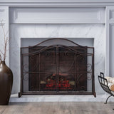 FIRE SCREEN 65187.00BLKCOP