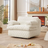 Liyasi Full Compression sofa chair with swivel add Ottoman W820P312318