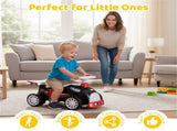Kids Ride-On Sliding Car with Music Function, 3 Themes Sit-and-Scoot Toy for 19-36 Months 50652787