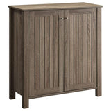 Dark Taupe 2-door Shoe Storage B062P145486