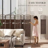 8 Panel Folding Room Divider 12478997
