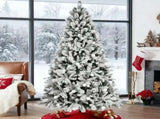 7.5ft Flocked Christmas Tree 66544796