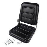 Universal Seat w/ Adjustable Backrest for Forklift Garden Tractor Lawn Mower 99956815