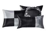 7 Pieces Traditional Luxury Patchwork Bed in A Bag for Bedroom, Modern Classy Bed 33102278