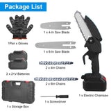 Mini 4In&6In Two Sizes Chainsaws Super Handheld Rechargeable Chain Saw With mini chain saw is an 94780738