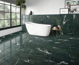 12x24 green natural marble polished tile, natural stone, genuine marble, real marble, for wall and W1696P314480