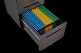 3 Drawer Mobile File Cabinet Under Desk Office,Simple Style Versatile Storage Cabinet for W1247P145907