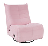 Georgena 31" Pink Corduroy Swivel Glider Recliner B061P159838