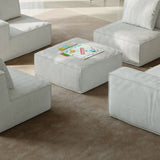 Sectional Sofa Ottoman with Storage, Cream W3147P277227