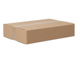50pcs 14 "x 10" x 4 " thick 3mm corrugated cardboard box in kraft paper 82158982