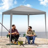 6.5x6.5FT Four Sides Portable Party Tent 41157320