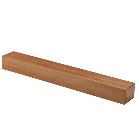 ZUN 72" Fireplace Mantel, made of Solid Pine, Wall-Mounted Floating Shelf,Natural 08160933