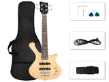 GW101 36in Small Scale Electric Bass Guitar Suit With Mahogany Body SS 31175437