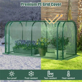 4-foot Mini Tunnel Greenhouse - Green 69959758