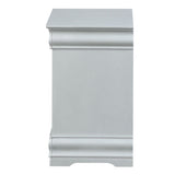 Platinum 2-drawer Nightstand B062P181325