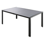 ZUN High-quality Steel Outdoor Table and Chair Set, Suitable for Patio, Balcony, Backyard. 17874316