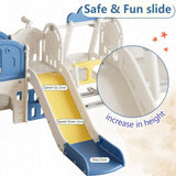 ZUN Toddler Slide, Kids Slide for Toddlers Age 1-4, 11in 1 Baby Slide Outdoor Indoor Playground with W509P227265