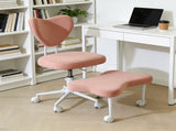 Meditation chair, an ergonomic cross-legged seating chair with lumbar support and a W3248P456664