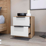 Washington Nightstand, Two Large Drawers B128P148839