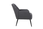 ZUN Modern Mid Century Chair velvet Sherpa Armchair for Living Room Bedroom Office Easy Assemble W1361105174