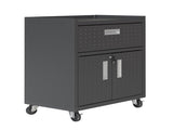 Rolling Garage Cabinet in Charcoal Gray B365P410807