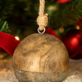 4PCS Set Christmas Hanging Ball Ornaments Wooden Decorations Festive Holiday Party Decor Xmas 30812781