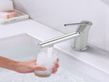 Chrome Single Handle Bathroom Faucet for 1 or 3 Holes ,Fountain and Flow Mode Two-in-one 82677170
