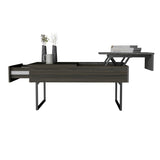 Beyond Lift Top Coffee, Two Legs, One Drawer -Espresso / Onyx B20092026