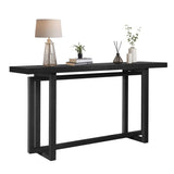 59" Narrow Console Table - MDF Entryway Sofa Table for Hallway, Living Room, Foyer with Space-Saving W3137P294536