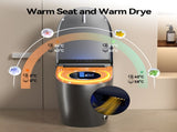 Unique Smart Toile, One Piece Toilet with Built In,Intelligent Toilet Auto Open/Close Seat. W3133P476382